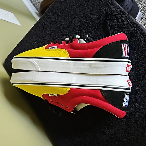 NWOT VANS COLOR BLOCK SNEAKERS - Picture 7 of 9